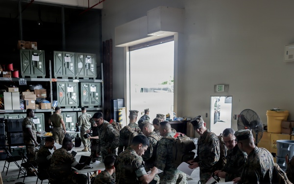 3d Marine Expeditionary Brigade conducts Air Contingency Marine Air-Ground Task Force drill on Okinawa