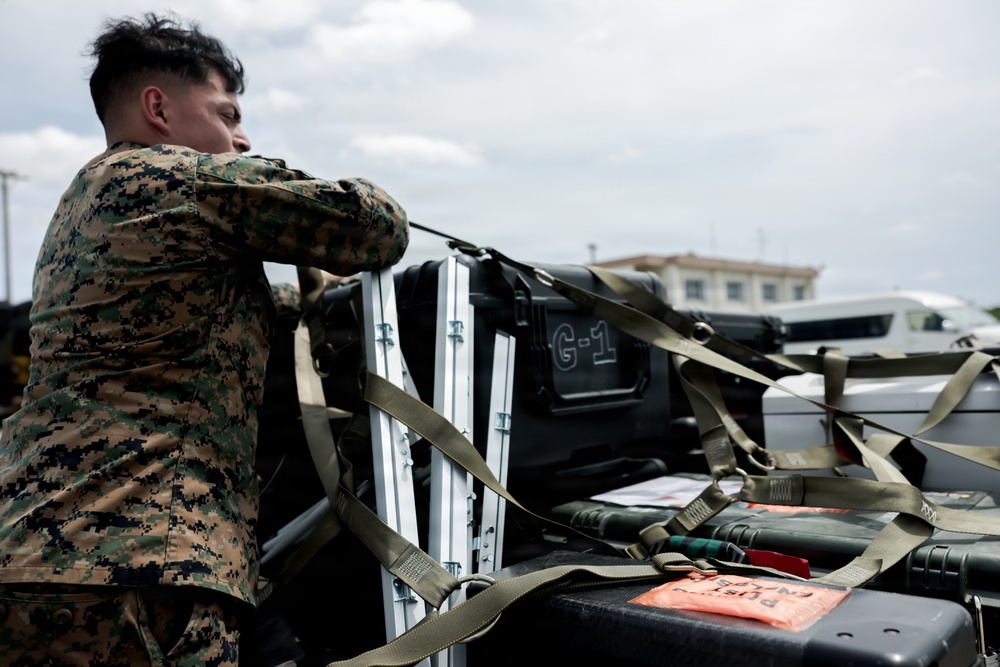3d Marine Expeditionary Brigade conducts Air Contingency Marine Air-Ground Task Force drill on Okinawa