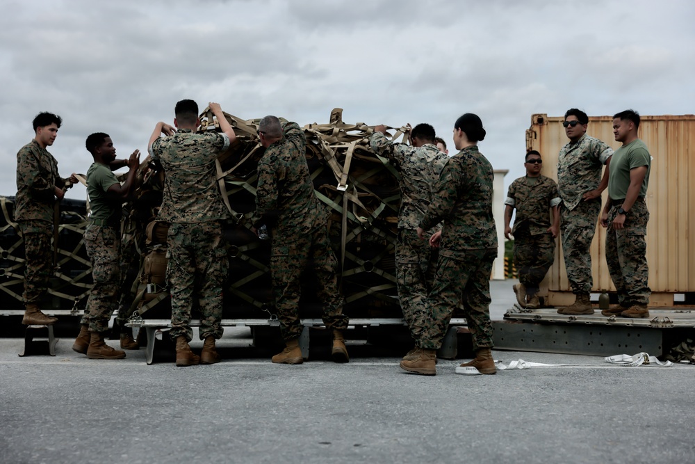 3d Marine Expeditionary Brigade conducts Air Contingency Marine Air-Ground Task Force drill on Okinawa