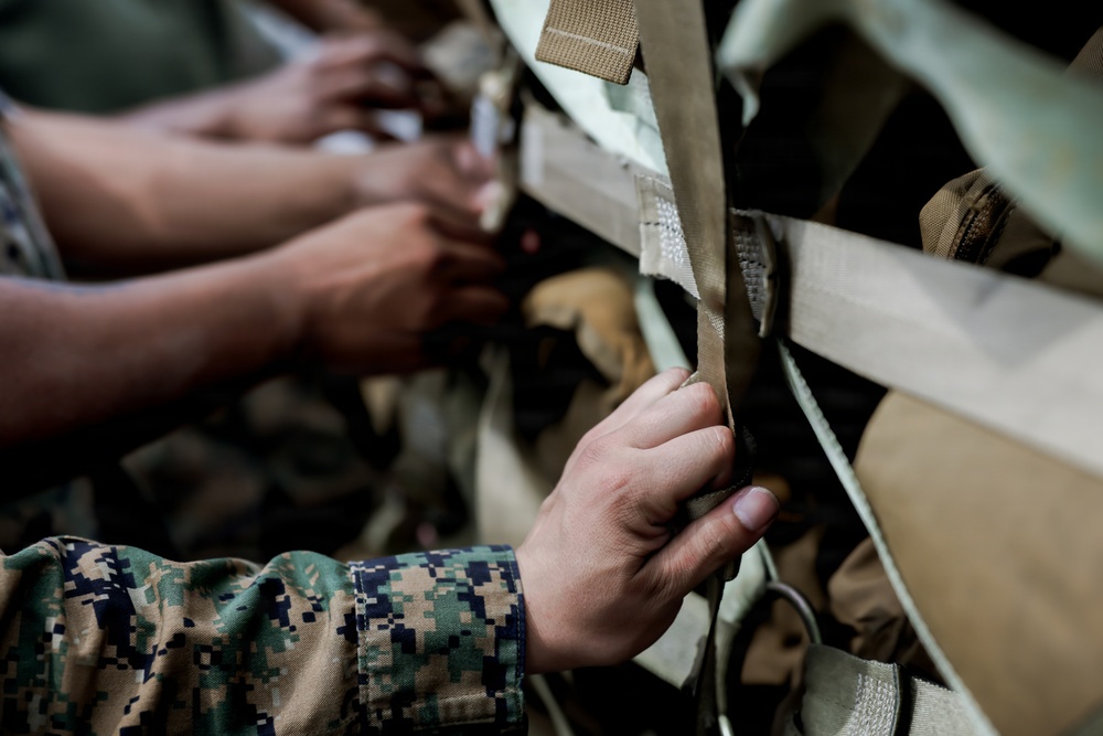 3d Marine Expeditionary Brigade conducts Air Contingency Marine Air-Ground Task Force drill on Okinawa
