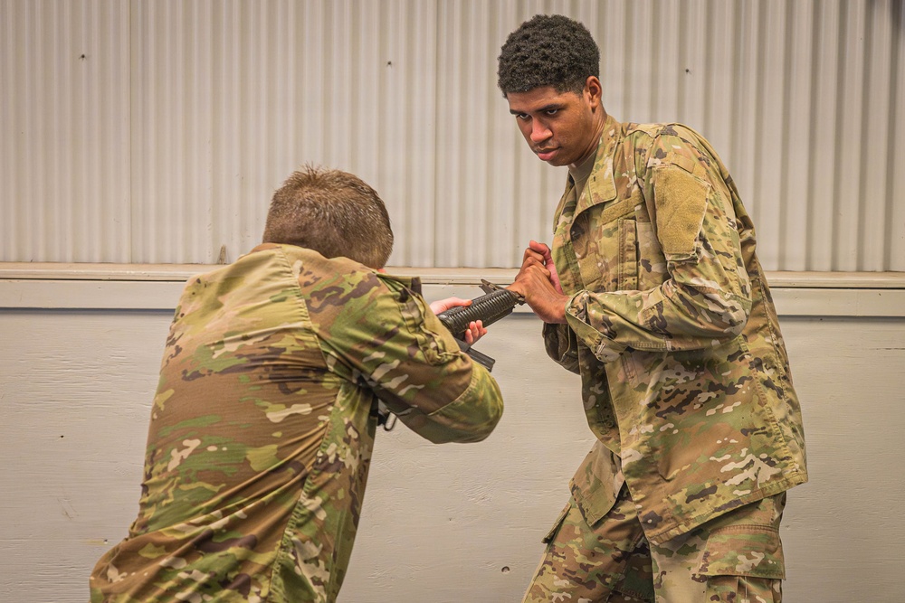94th AAMDC Soldiers Complete Combatives Course