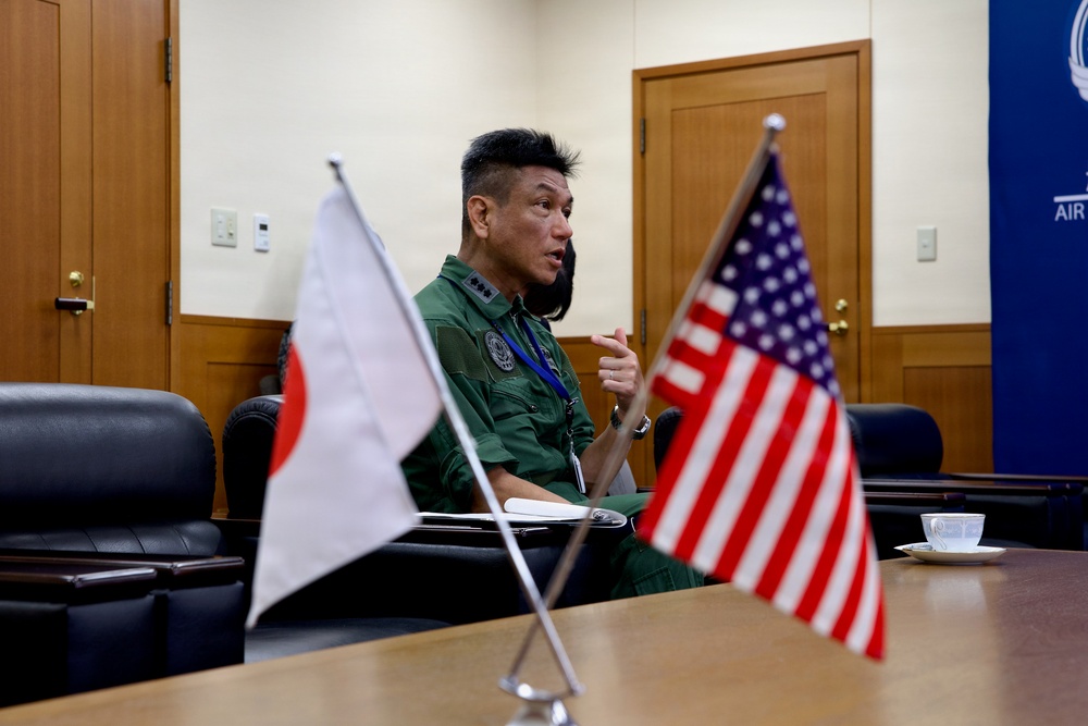 38th Air Defense Artillery Brigade Leadership Visit Japan's Air Defense Command