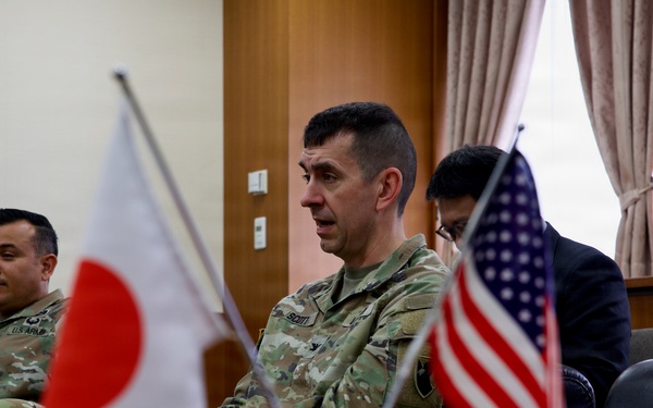 38th Air Defense Artillery Brigade Leadership Visit Japan's Air Defense Command