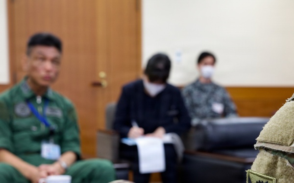 38th Air Defense Artillery Brigade Leadership Visit Japan's Air Defense Command