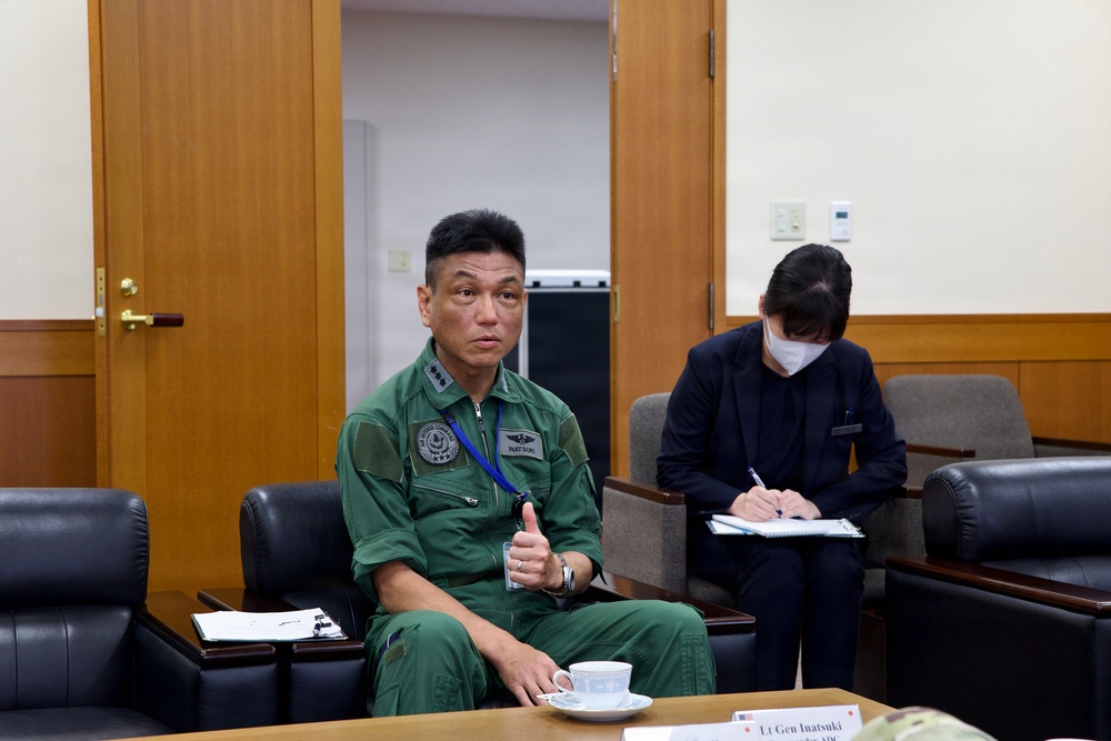 38th Air Defense Artillery Brigade Leadership Visit Japan's Air Defense Command