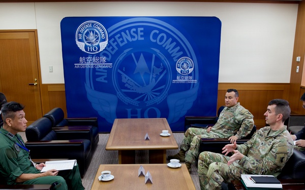 38th Air Defense Artillery Brigade Leadership Visit Japan's Air Defense Command