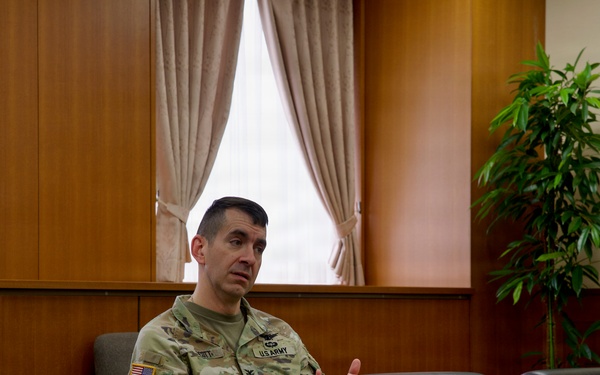 38th Air Defense Artillery Brigade Leadership Visit Japan's Air Defense Command