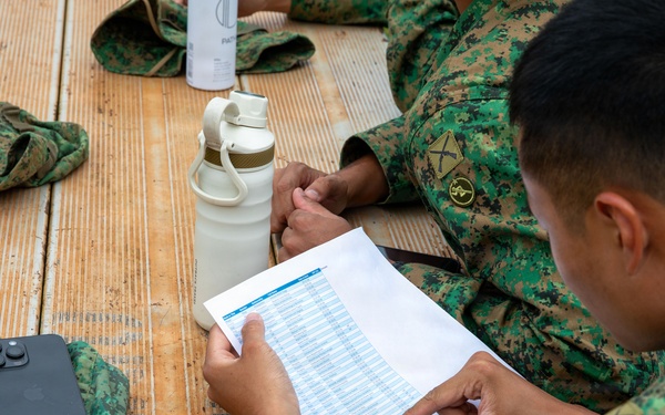 U.S. Soldiers and partner forces participate in brief prior to PLFTRC
