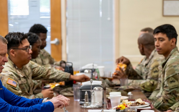 AER CEO breaks bread with Iron Soldiers