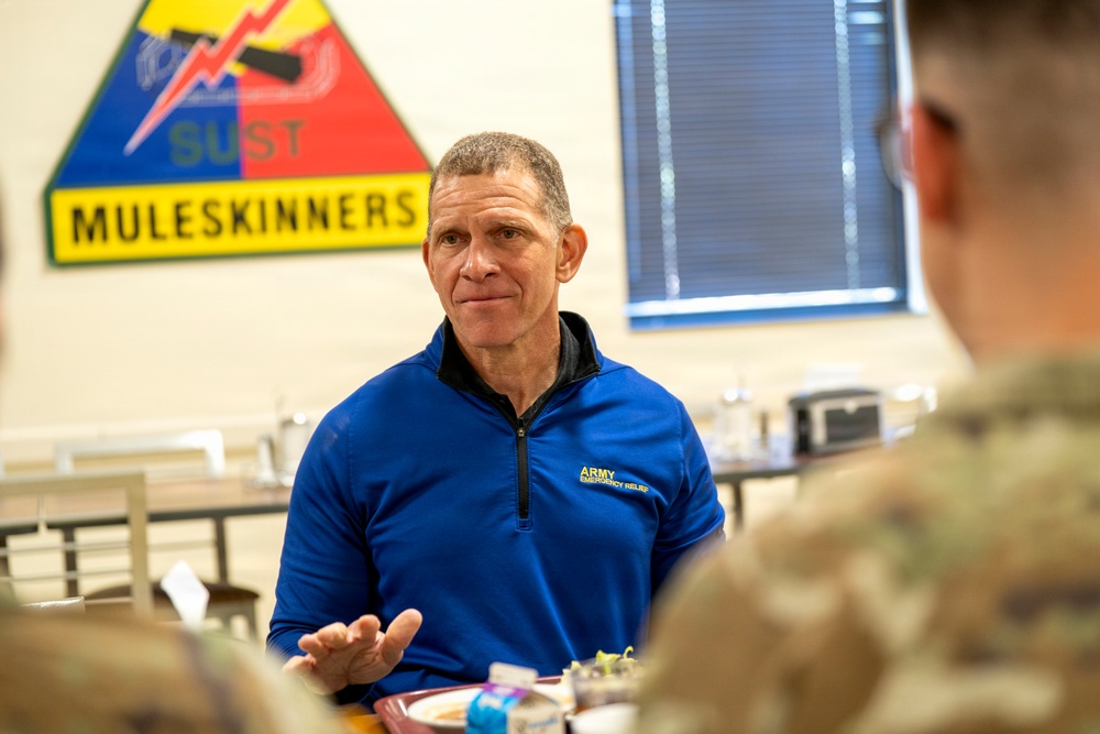 AER CEO breaks bread with Iron Soldiers