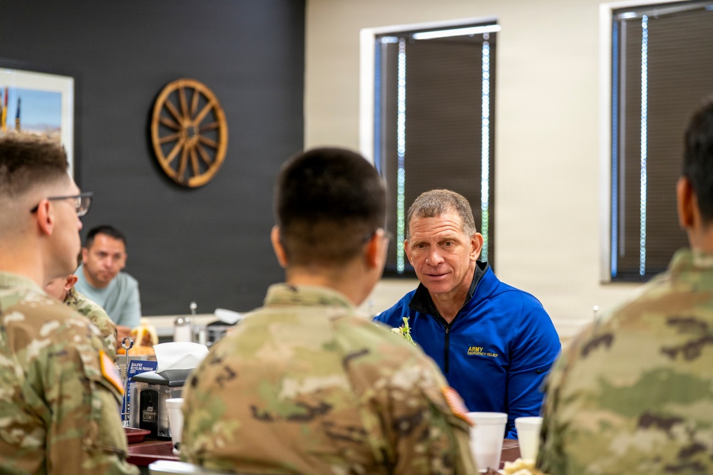 AER CEO breaks bread with Iron Soldiers