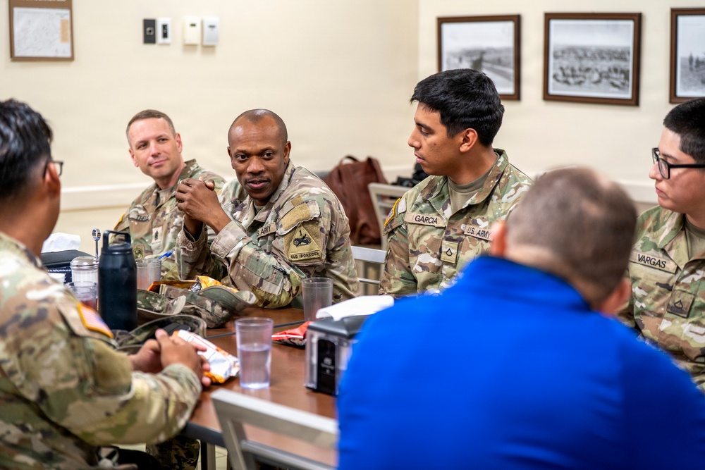 AER CEO breaks bread with Iron Soldiers