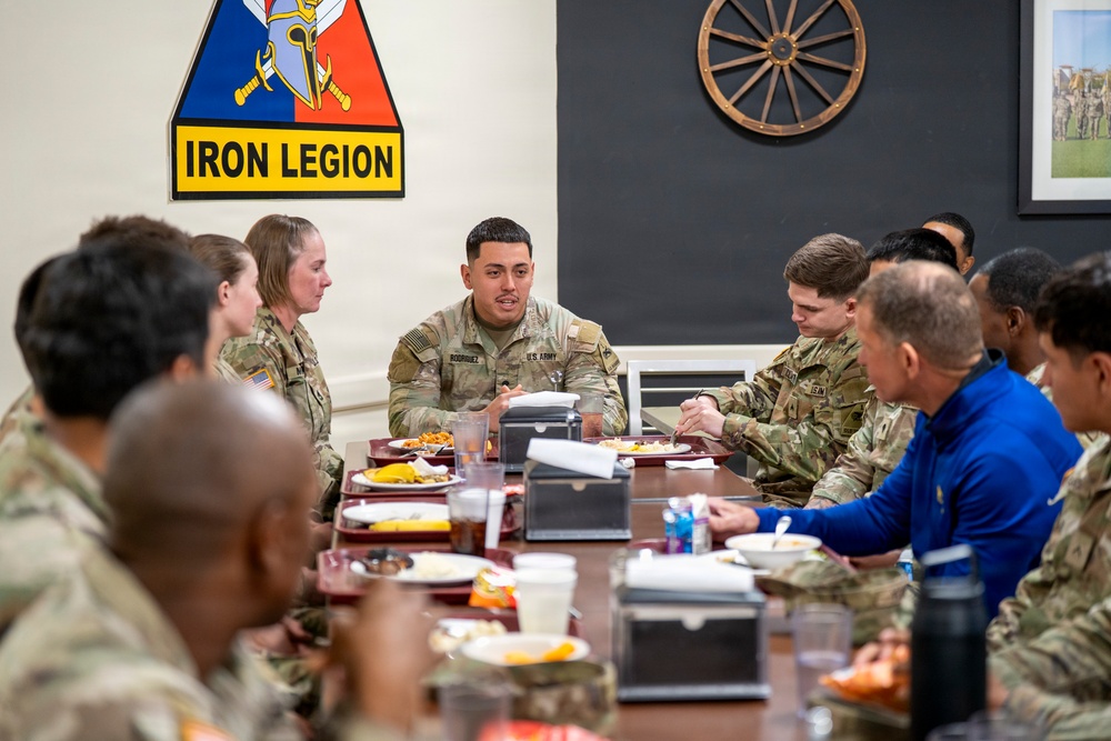 AER CEO breaks bread with Iron Soldiers