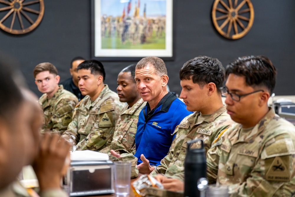 AER CEO breaks bread with Iron Soldiers