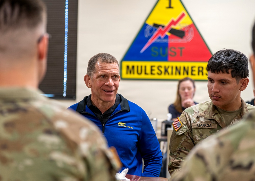 AER CEO breaks bread with Iron Soldiers