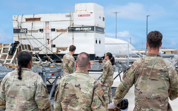 Airmen Conduct Cargo Inspection at Andersen AFB for Tinian Shipment