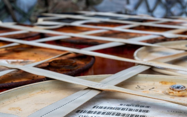 Airmen Conduct Cargo Inspection at Andersen AFB for Tinian Shipment