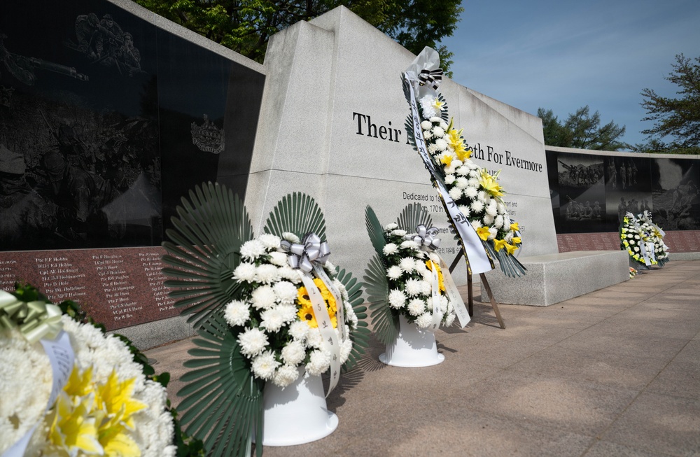 The Battle of Imjin River Memorial Ceremony