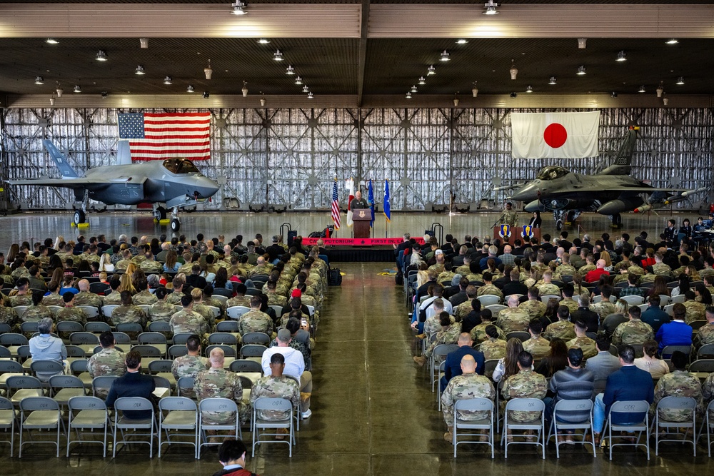 Ribbon cutting ceremony launches F-35 era at Misawa Air Base