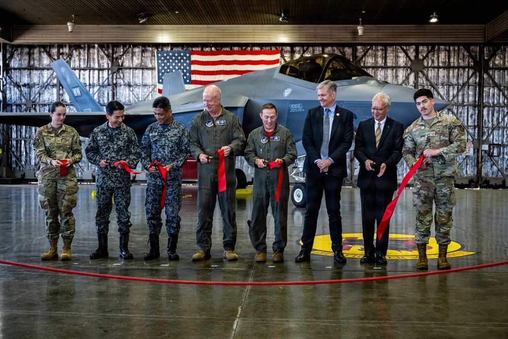 Ribbon cutting ceremony launches F-35 era at Misawa Air Base