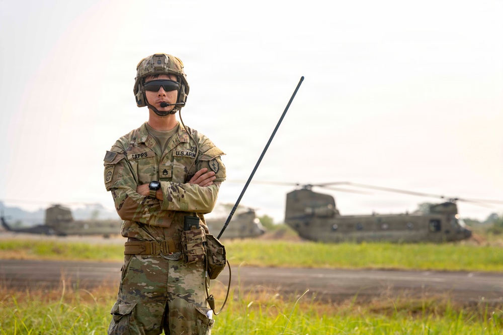 Balikatan 2026: Task Force Saber projects combat power by conducting a long-range maritime
air assault