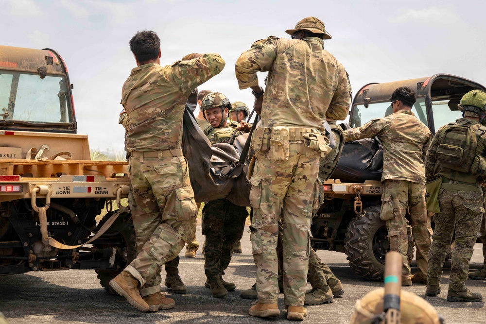 Balikatan 2026: Task Force Saber projects combat power by conducting a long-range maritime
air assault