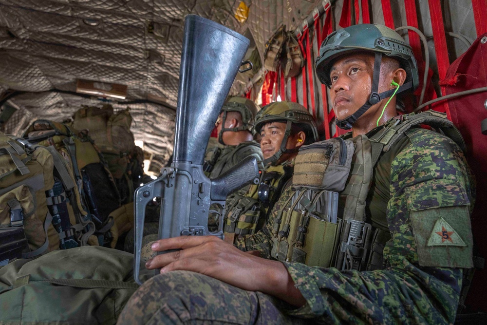 Balikatan 2026: Task Force Saber projects combat power by conducting a long-range maritime
air assault