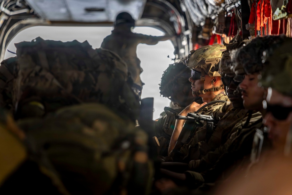 Balikatan 2026: Task Force Saber projects combat power by conducting a long-range maritime
air assault