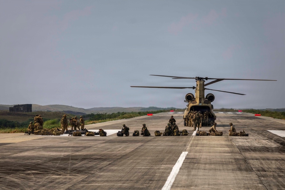 Balikatan 2026: Task Force Saber projects combat power by conducting a long-range maritime
air assault