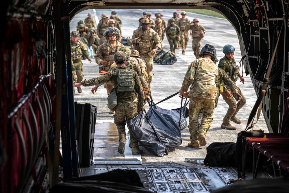 Balikatan 2026: Task Force Saber projects combat power by conducting a long-range maritime
air assault