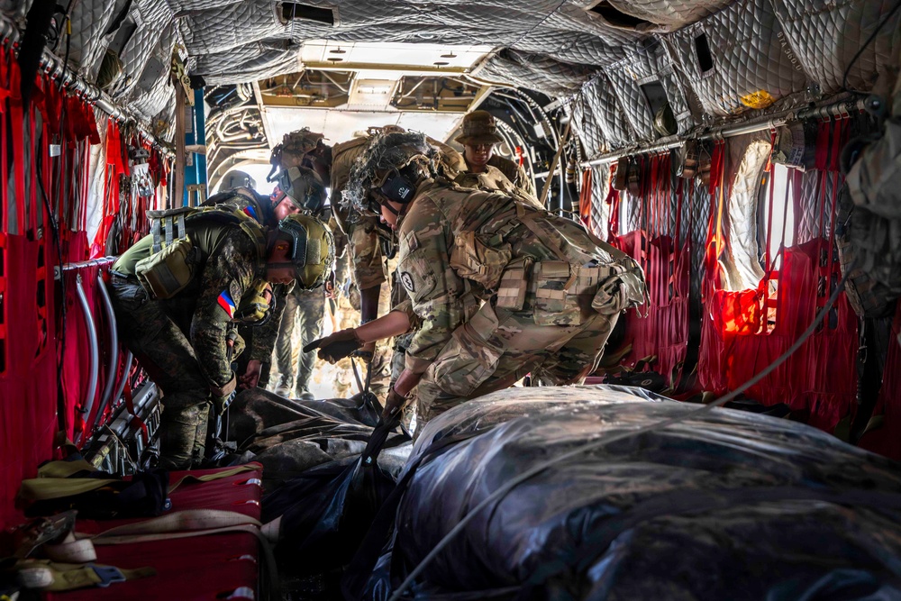 Balikatan 2026: Task Force Saber projects combat power by conducting a long-range maritime
air assault