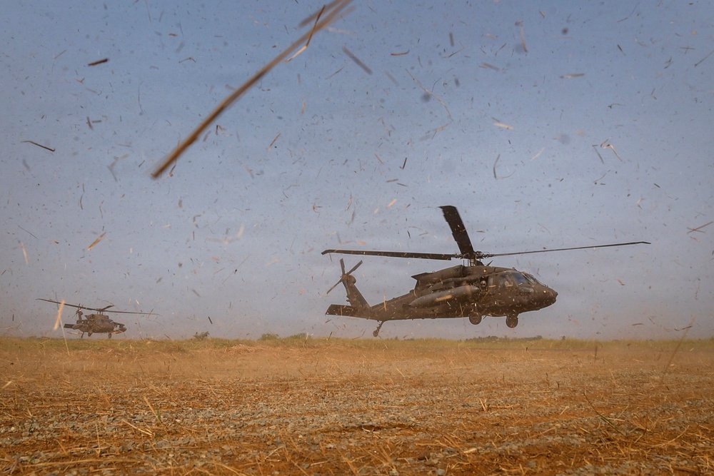 Balikatan 2026: Task Force Saber projects combat power by conducting a long-range maritime air assault