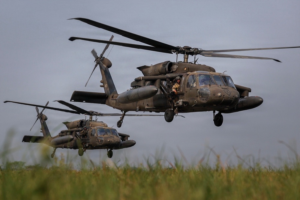 Balikatan 2026: Task Force Saber projects combat power by conducting a long-range maritime air assault