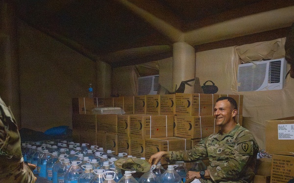 Balikatan 2026: Task force saber chaplain hosts evening bible study