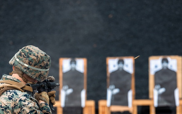 MWSS-172 Marines train on rifle range