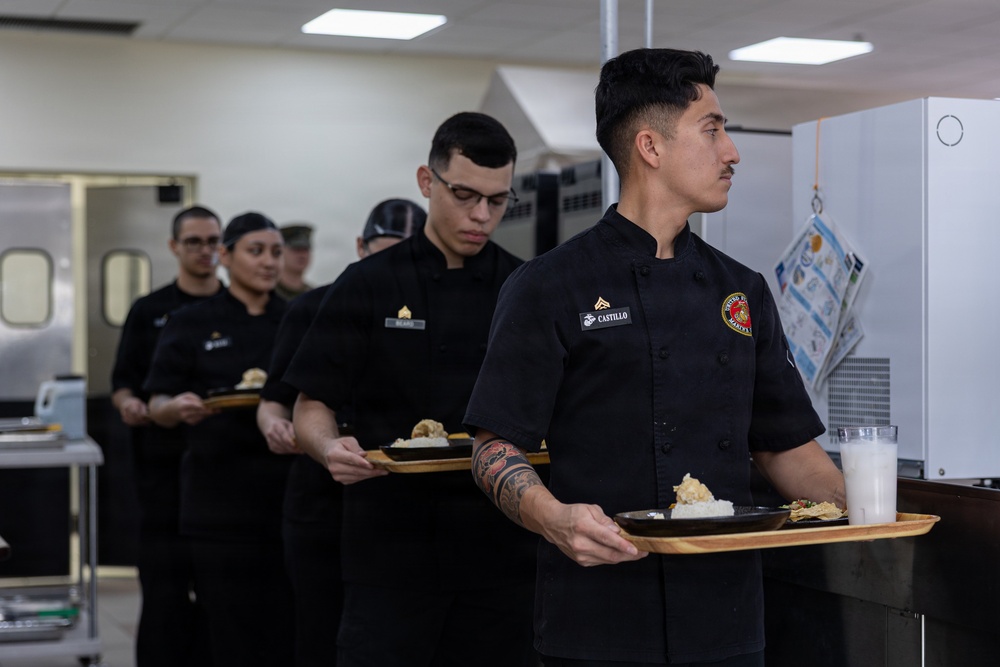 MCAS Futenma hosts the 3rd Quarter Chef of the Quarter Completion