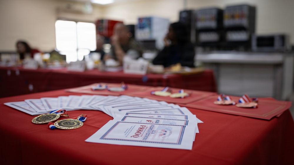 MCAS Futenma hosts the 3rd Quarter Chef of the Quarter Completion