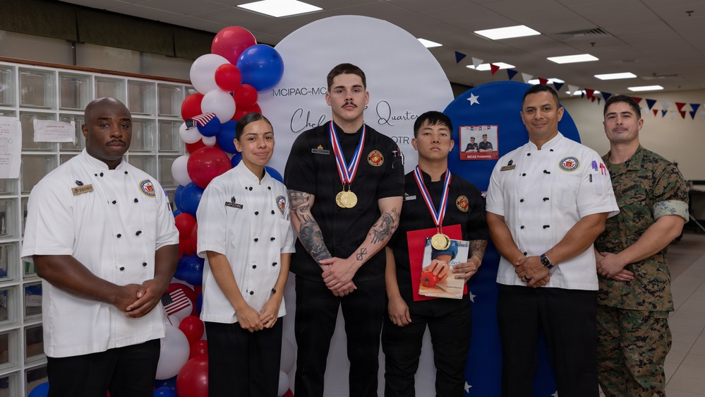 MCAS Futenma hosts the 3rd Quarter Chef of the Quarter Completion