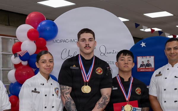 MCAS Futenma hosts the 3rd Quarter Chef of the Quarter Completion