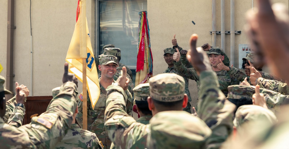 Salute to our newest Captain: Capt. Bento!