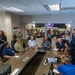 CNMI Leadership, Joint Task Force-Micronesia attends first press conference after Typhoon Sinlaku