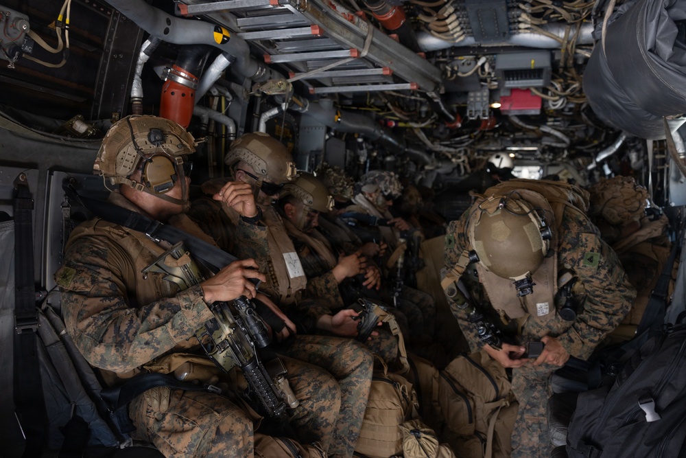 Balikatan 2026: U.S. Marine Rotational Force – Darwin positions in Aporawan