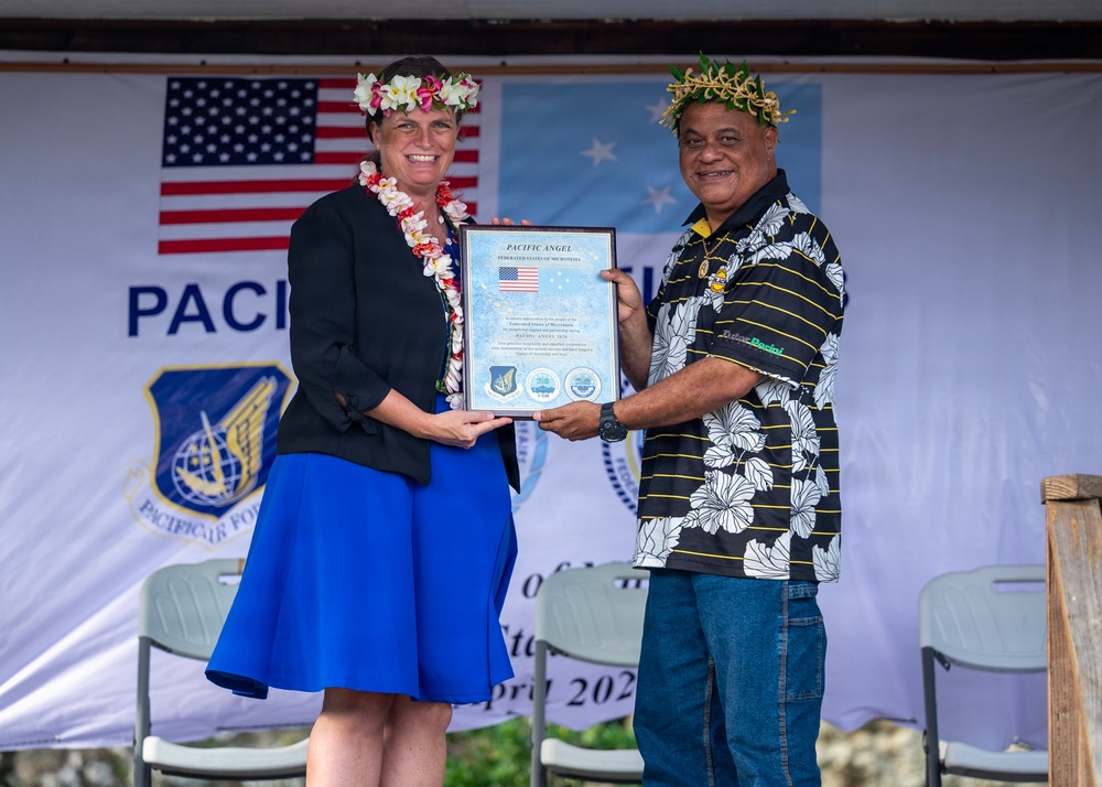 U.S. Air Force Service Members are welcomed during Opening Ceremony of Pac Angel 26-3
