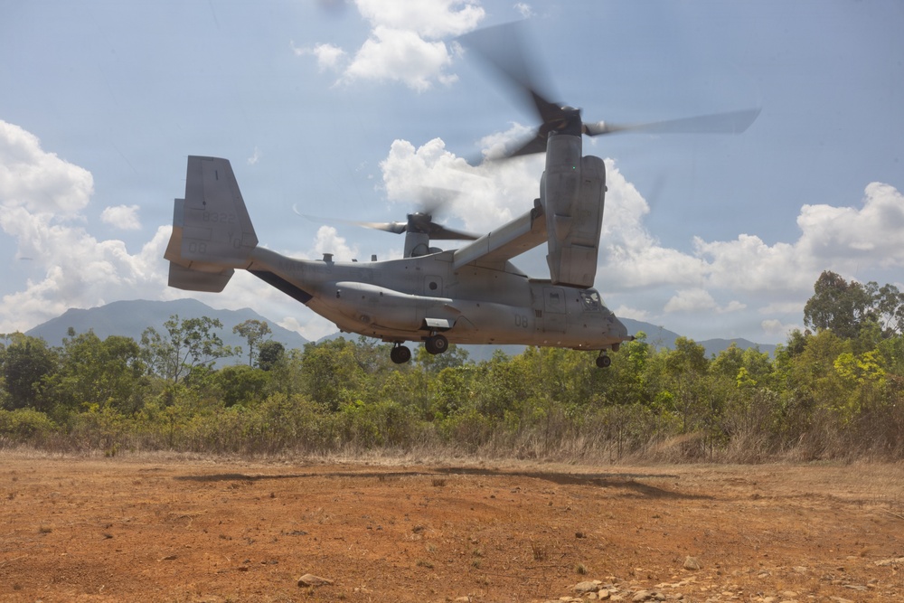 Balikatan 2026: U.S. Marine Rotational Force – Darwin positions in Aporawan