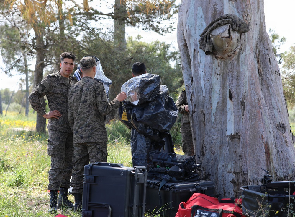 84th CST and Tunisian forces conduct CBRN exercise during African Lion 2026
