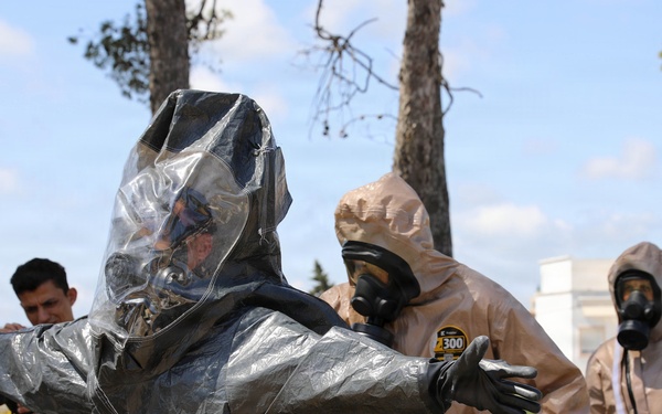 84th CST and Tunisian forces conduct CBRN exercise during African Lion 2026