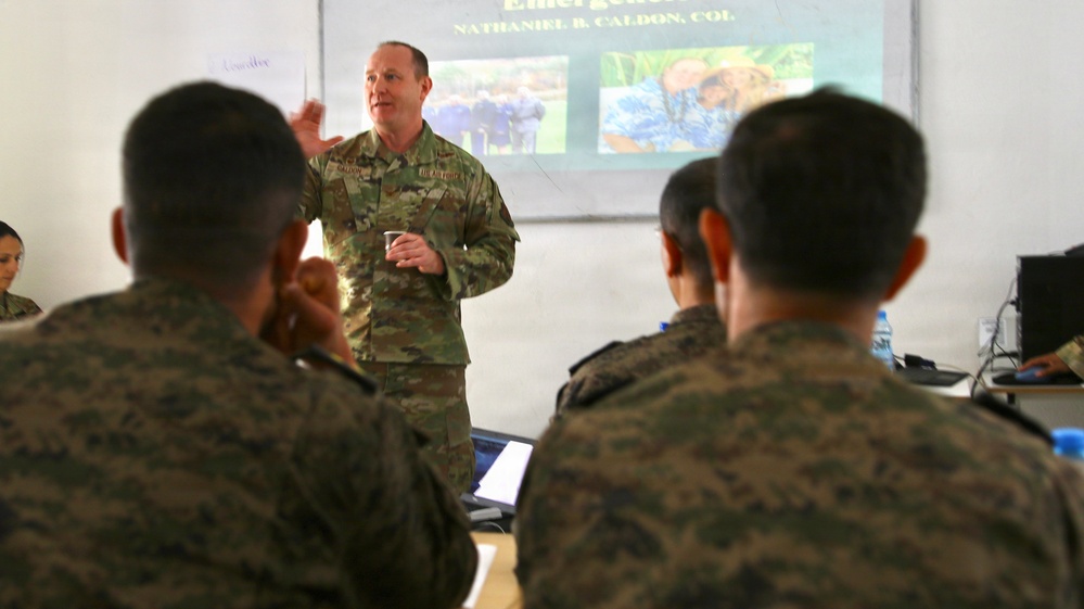 US and Tunisian Armed Forces conduct medical academics at AL26