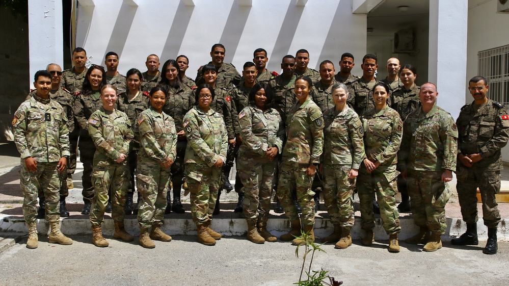 US and Tunisian Armed Forces conduct medical academics at AL26