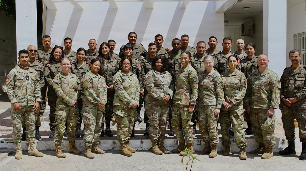 US and Tunisian Armed Forces conduct medical academics at AL26