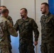 U.S. and Polish Army Personnel Receive Challenge Coins During a Physical Security Officer Course